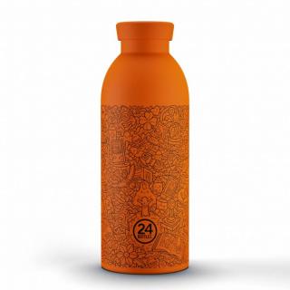 24Bottles Clima 500ml rozsdamentes acél termosz Fra! Orange