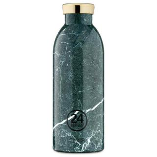 24Bottles Clima 500ml rozsdamentes acél termosz Green Marble