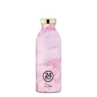 24Bottles Clima 500ml rozsdamentes acél termosz Marble Pink