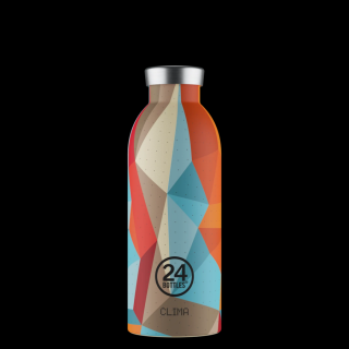 24Bottles Clima 500ml rozsdamentes acél termosz Red Vertigo