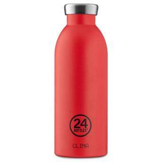 24Bottles Clima 850ml rozsdamentes acél termosz Hot Red