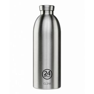 24Bottles Clima 850ml rozsdamentes acél termosz Steel