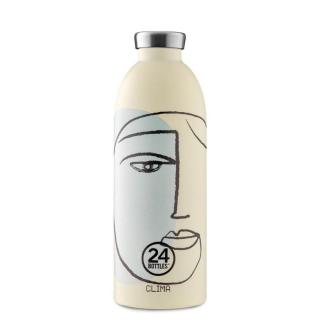 24Bottles Clima 850ml rozsdamentes acél termosz White Calypso