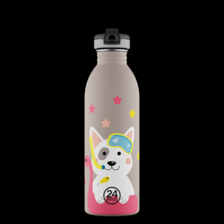 24Bottles Kids Urban 500ml rozsdamentes acél kulacs Lucky Dog