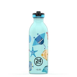 24Bottles Kids Urban 500ml rozsdamentes acél kulacs Sea Friends