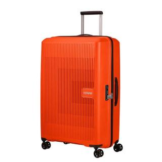 American Tourister Aerostep 77cm Nagy Bőrönd Bright Orange