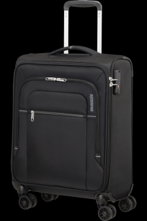 American Tourister Crosstrack Spinner 55/20 Black/Grey Kabin Bőrönd