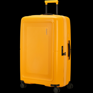 American Tourister Dashpop 77cm Nagy Bőrönd Golden Yellow