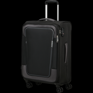 American Tourister Pulsonic 68/25 Közepes Bőrönd Asphalt Black