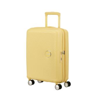 American Tourister Soundbox 55cm Kabin Bőrönd Pastel Yellow