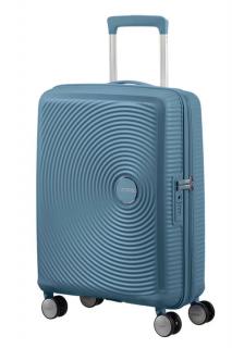 American Tourister Soundbox 55cm Kabin Bőrönd Stone Blue