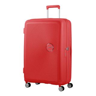 American Tourister Soundbox 77 cm Nagy Bőrönd Coral Red