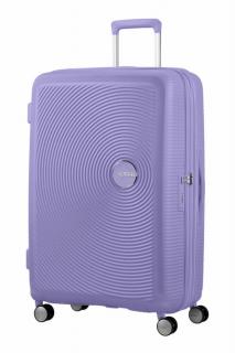 American Tourister Soundbox 77 cm Nagy Bőrönd Lavender