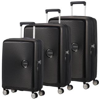 American Tourister Soundbox Bőrönd Szett Black