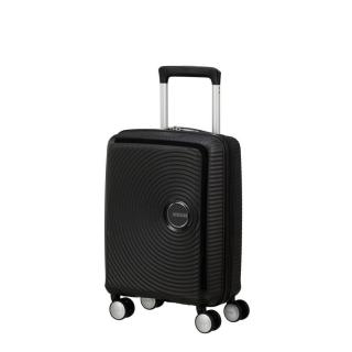 American Tourister Soundbox Mini 47cm Kabin Bőrönd Black