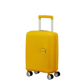 American Tourister Soundbox Mini 47cm Kabin Bőrönd Golden Yellow
