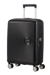 American Tourister Soundbox Spinner 55cm Kabin Bőrönd Black