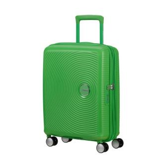American Tourister Soundbox Spinner 55cm Kabin Bőrönd Grass Green