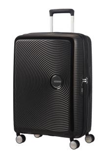 American Tourister Soundbox Spinner 67cm Közepes Black