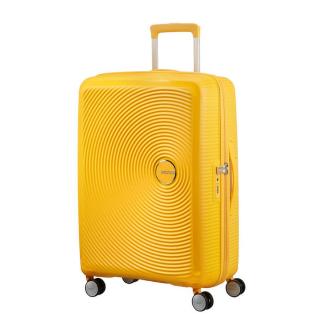 American Tourister Soundbox Spinner 67cm Közepes Golden Yellow