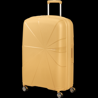 American Tourister Starvibe 77cm Nagy Bőrönd Metallich Banana