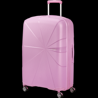 American Tourister Starvibe 77cm Nagy Bőrönd Metallich Pastel Lavender