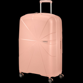 American Tourister Starvibe 77cm Nagy Bőrönd Metallich Peach