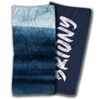 Briony - Deep Blue Beach Towel