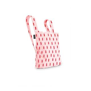 Notabag Recycled – Red Brush 2in1 váll  háti bevásárlótáska
