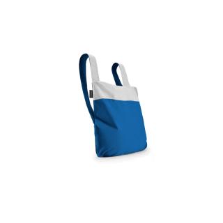 Notabag Recycled – Reflective - Blue 2in1 váll  háti bevásárlótáska