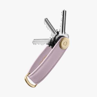 Orbitkey 2.0 Saffiano Bőr Kulcstartó Lilac