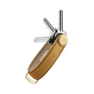 Orbitkey Kulcstartó Waxed Canvas - Golden Sand
