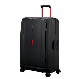 Samsonite Essens 81cm Nagy Bőrönd Charcoal/Red