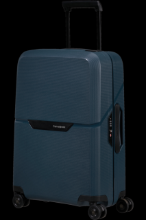Samsonite Magnum Eco Spinner 55 Kabin Bőrönd Midnight Blue