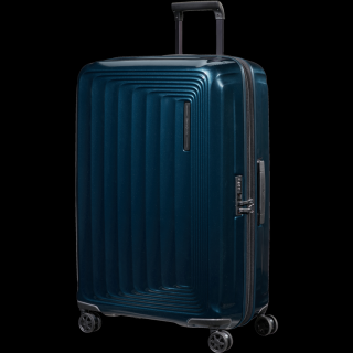 Samsonite Nuon Bővíthető Nagy Bőrönd 75cm Metallic Dark Blue