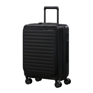 Samsonite Restackd Spinner 55cm Laptopos Kabin Bőrönd Black