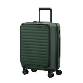 Samsonite Restackd Spinner 55cm Laptopos Kabin Bőrönd Sage