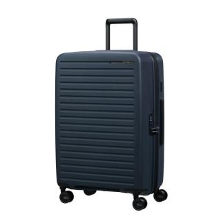 Samsonite Restackd Spinner 68cm Közepes Bőrönd Midnight