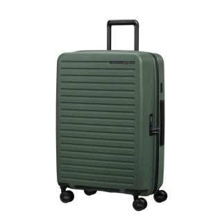 Samsonite Restackd Spinner 68cm Közepes Bőrönd Sage