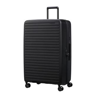 Samsonite Restackd Spinner 81cm Nagy Bőrönd Black