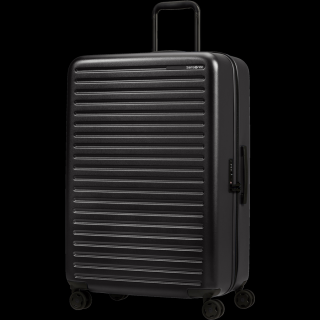 Samsonite Stackd Spinner 75 cm Nagy Bőrönd Black