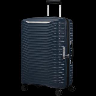 Samsonite Upscape Bővíthető Közepes Bőrönd 68cm Blue Night
