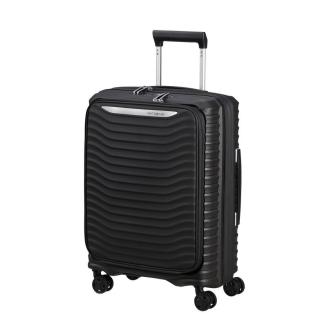 Samsonite Upscape Bővíthető Laptopos Kabin Bőrönd 55cm Black