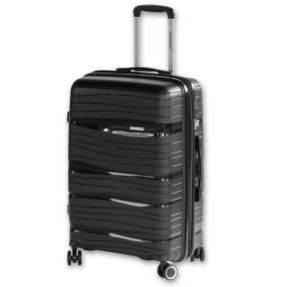 Travel One Polipropilén 76cm Nagy Bőrönd Black