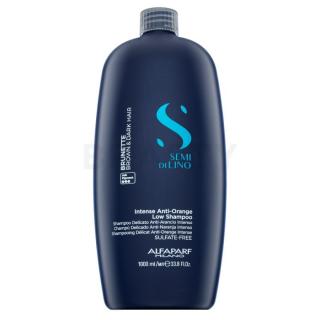 Alfaparf Milano Semi Di Lino Brunette Anti-Orange Low Shampoo neutralizáló sampon barna árnyalatért 1000 ml