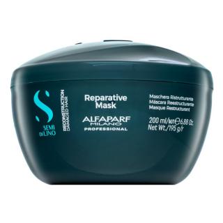 Alfaparf Milano Semi Di Lino Reconstruction Reparative Mask tápláló maszk száraz és sérült hajra 200 ml