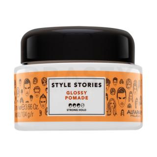 Alfaparf Milano Style Stories Glossy Pomade pomádé erős fixálásért 100 ml