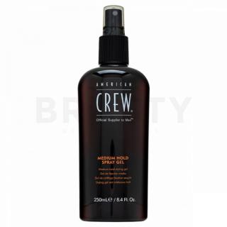 American Crew Medium Hold Spray Gel hajzselé spray formában közepes fixálásért 250 ml