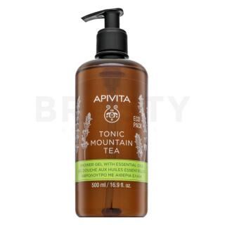 Apivita Tonic Mountain Tea tusfürdő gél Shower Gel with Essential Oils 500 ml