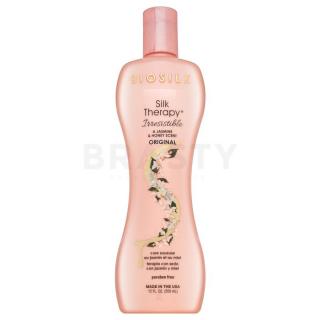BioSilk Silk Therapy Irresistible Original öblítés nélküli ápolás védett és fényes hajért 355 ml